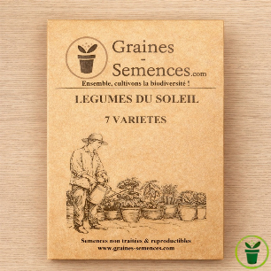 Légumes du soleil  - Pack de 7 variétés de légumes et d'aromates