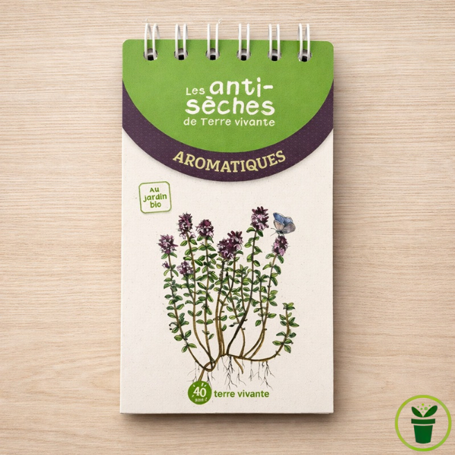 Les antisèches de Terre vivante : Aromatiques