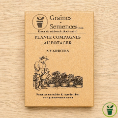 Plantes compagnes au potager - Pack de 8 variétés indispensables
