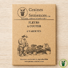 Fleurs à couper  – pack de 5 variétés