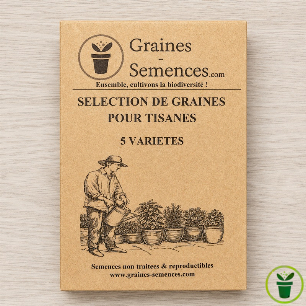 Sélection de graines pour tisanes – 5 variétés 