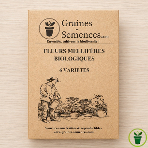 Fleurs Mellifères BIO– pack de 6 variétés