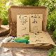 Graines de légumes pour potager en carré ou sur balcon - Kit de 8 variétés prêt à semer 