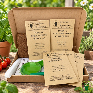 Tomates classiques et originales - Kit de 5 variétés prêt à semer