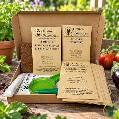 Légumes originaux - Kit de 8 variétés goûteuses et colorées prêt à semer 