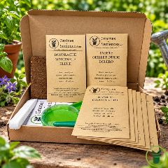 Plantes compagnes au potager - Kit de 8 variétés protectrices prêt à semer 