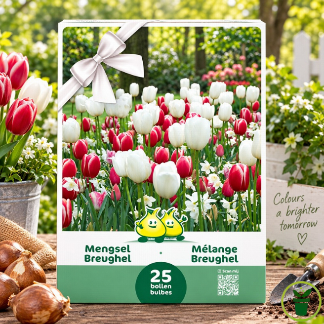 Mélange de Tulipes et Narcisses Breughel – 25 bulbes