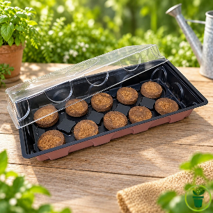 Mini serre + 10 pastilles coco