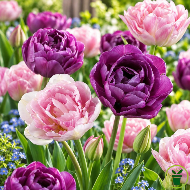 Tulipe double Angélique Lilac Perfection– 7 bulbes