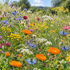 Mélange de fleurs répulsif limaces 2 grammes