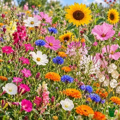 Mélange de fleurs pour bouquet et massif 2 grammes