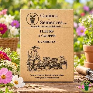 Fleurs à couper  – pack de 5 variétés