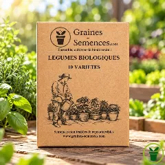 Graines de légumes BIO– pack de 10 variétés